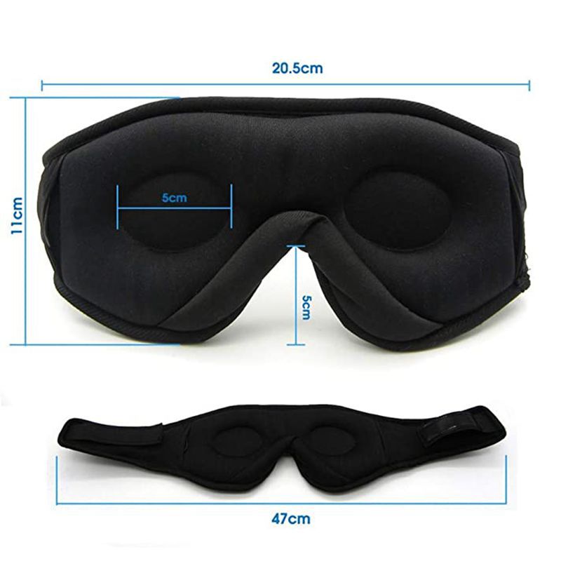 3D Wireless Bluetooth Music Sleep Eye Mask